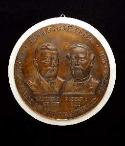 Joseph Emile Renier - Civil War Centennial Medal (design for obverse)