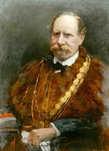 Frank Watson Wood - Alderman Theodore Bolus (d.1929), JP, Mayor of Berwick upon Tweed (1919, 1920 1928)