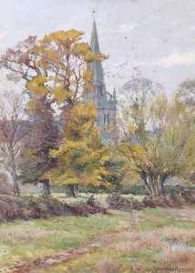 William Teulon Blandford Fletcher - St Helen's Church, Abingdon, Oxfordshire