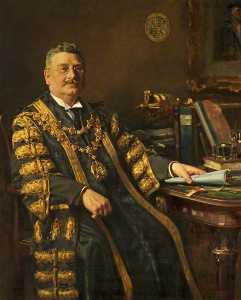 Frank Richards - Alderman Harry J. Thwaites (1869–1931), Mayor of Bournemouth (1925–1927)