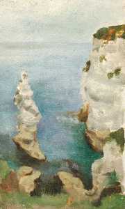 Benjamin Haughton - Cliffs and Sea
