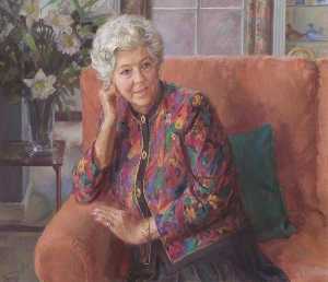 June Mendoza - The Right Honourable Betty Boothroyd (b.1929), Chancellor (1994–2006)