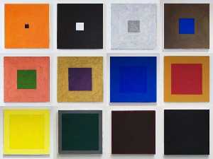 Bob Brighton - Squares in Squares (polyptych)