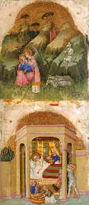 Meneghello Di Giovanni De' Canali - Altarpiece of the Virgin Mary (near left hand panel)
