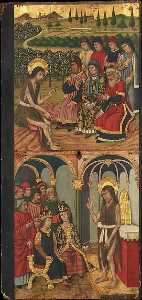 Domingo Ram - Panel of Saint John the Baptist with Scenes from His Life