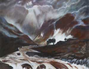 Minehead Resource Centre Painting Group - Storm