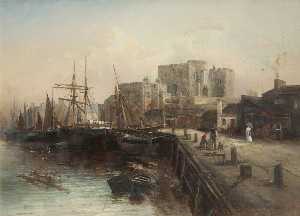 Max Crouse - Castle Rushen and Harbour