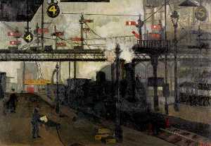 Sheila Gertrude Mackie - Platform 4, Newcastle Station