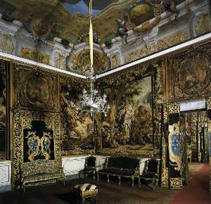 Paintings Reproductions Tapestry decoration, 1665 by Justus Van Egmont (1601-1674) | WahooArt.com