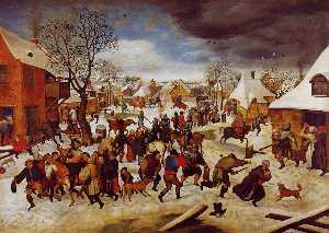 Pieter Brueghel The Younger - The Massacre of the Innocents