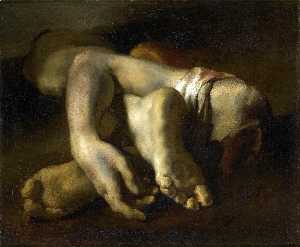 Jean-Louis André Théodore Géricault - English Study of Feet and Hands