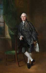 Thomas Gainsborough - Sir Edward Turner, 2nd Bt of Ambrosden, Oxford (1719–1766)