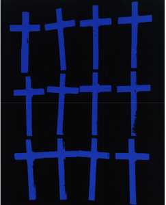Andy Warhol - Crosses (Twelve)