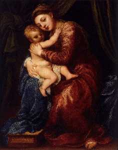 Titian Ramsey Peale Ii - Virgin and Child