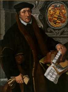 Pieter Aertsen - Portrait of Simon Marten Dircsz