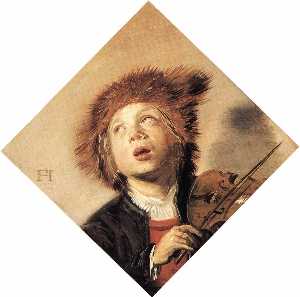 Frans Hals - A Boy with a Viol
