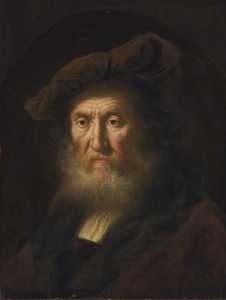 Salomon De Koninck - Head of an Old Man