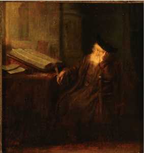 Salomon De Koninck - A philosopher in his study