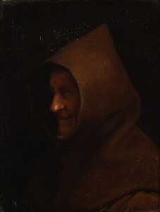 Carl Heinrich Bloch - A Fransciscan monk
