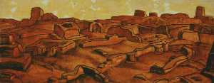  Artwork Replica Famagusta, 1917 by Nicholas Roerich (1874-1947, Russia) | WahooArt.com