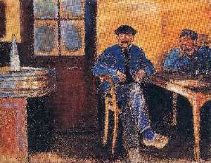 Edvard Munch - Tavern in St. Cloud