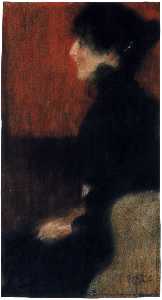  Art Reproductions Portrait of a Lady, 1897 by Gustav Klimt | WahooArt.com