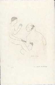 Marcel Duchamp - Selected Details after Ingres I