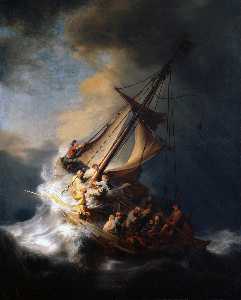 Rembrandt Peale - The Storm on the Sea of Galilee