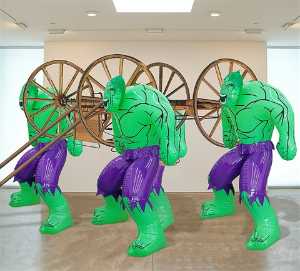 Jeff Koons - Hulks (Carriage)