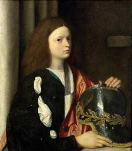 Giorgione (Giorgio Barbarelli Da Castelfranco) - Portrait of Francesco Maria della Rovere