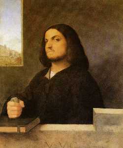 Giorgione (Giorgio Barbarelli Da Castelfranco) - Portrait of a Venetian Gentleman