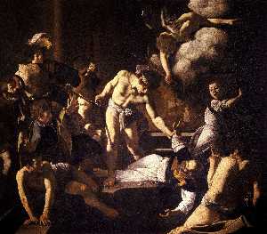 Cecco Del Caravaggio (Francesco Buoneri) - The Martyrdom of Saint Matthew