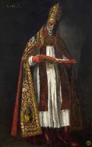 Francisco Zurbaran - St. Gregory