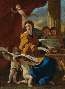 Nicolas Poussin - St. Cecilia