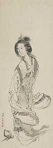Nagasawa Rosetsu - Queen Mother of the West (Seiōbo)