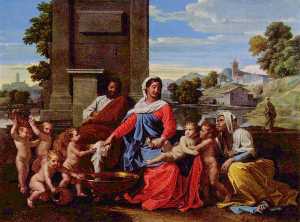 Nicolas Poussin - Holy Family
