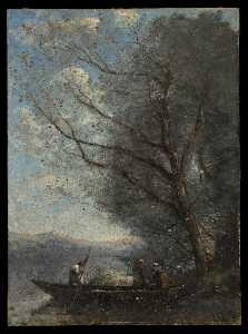 Jean Baptiste Camille Corot - The Ferryman