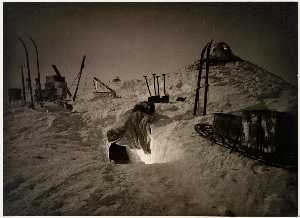 Frank Hurley - Winter Quarters, Queen Mary Land