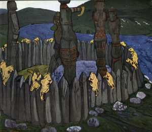Nicholas Roerich - Idols