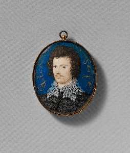 Nicholas Hilliard - Portrait of a Young Man, Probably Robert Devereux (1566–1601), Second Earl of Essex