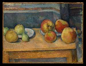 Paul Cezanne - Still Life with Apples and Pears