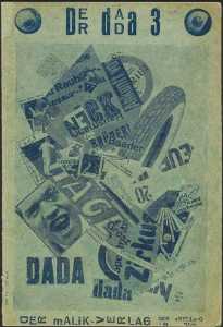 John Heartfield - Cover for Der Dada, The Tire Travels the World