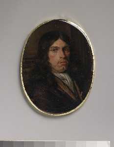  Paintings Reproductions Portrait of a Man, 1680 by Pieter Cornelisz Van Slingeland | WahooArt.com