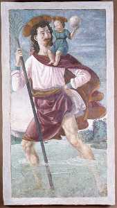 Domenico Ghirlandaio - Saint Christopher and the Infant Christ