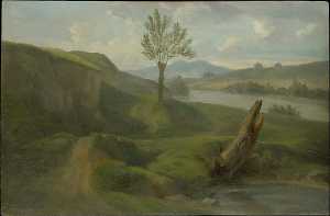 Alexandre François Desportes - River Landscape