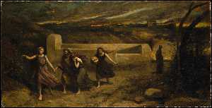 Jean Baptiste Camille Corot - The Burning of Sodom (formerly -The Destruction of Sodom-)