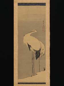 Ito Jakuchu - Two Cranes
