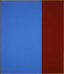 Barnett Newman - Unfinished painting