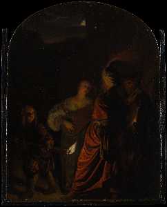 Frans Van Mieris The Elder - The Serenade
