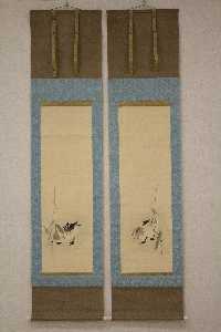 Kano Sosen Narinobu - Geese and Reeds